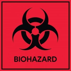 Biohazard 5.5” Stickers (Pack of 10)