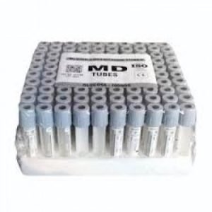 Gray Blood Collection Tube