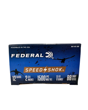 Federal 2-3/4 1-1/ 8oz BB 12 Gauge (25 Per Box)